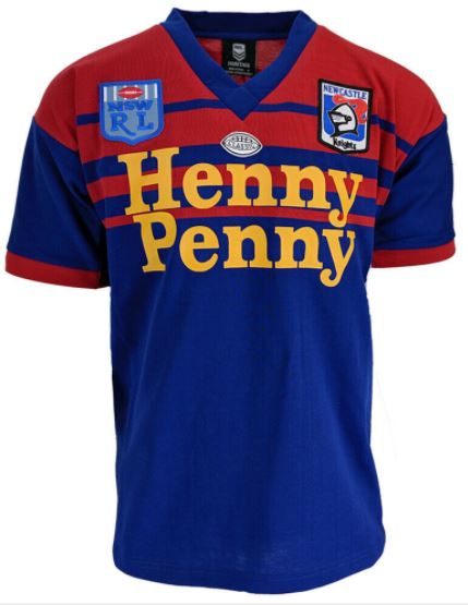 Newcastle Knights 1988 Mens Retro Jersey