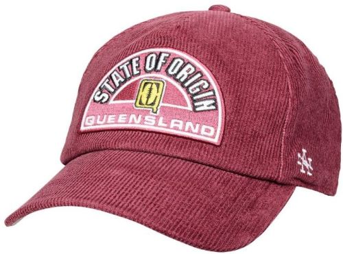 QLD Maroons 2025 Maroon Retro Corduroy Cap