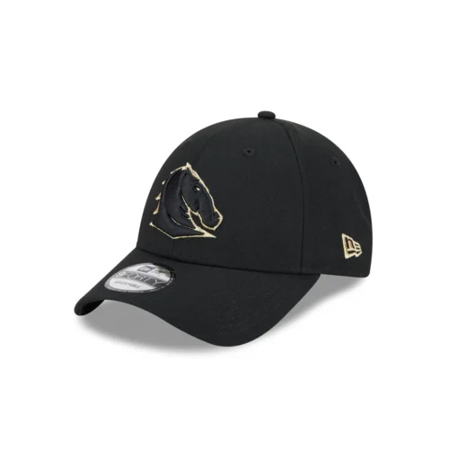 Brisbane Broncos 9Forty Black Gold Snapback Cap