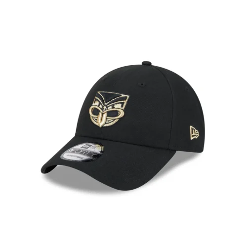 NZ Warriors 9Forty Black Gold Snapback Cap