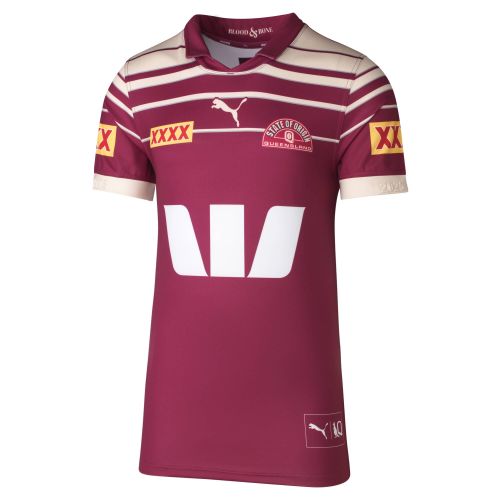 QLD Maroons 2025 Mens Captains Run Jersey