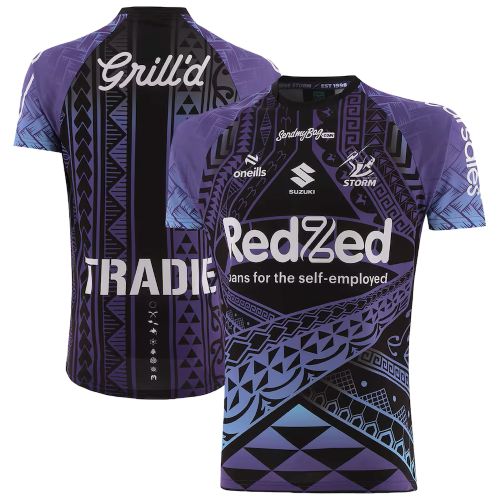Melbourne Storm 2025 Kids Multicultural Tee