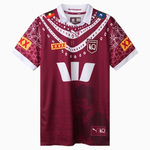 QLD Maroons 2025 Mens Indigenous Jersey
