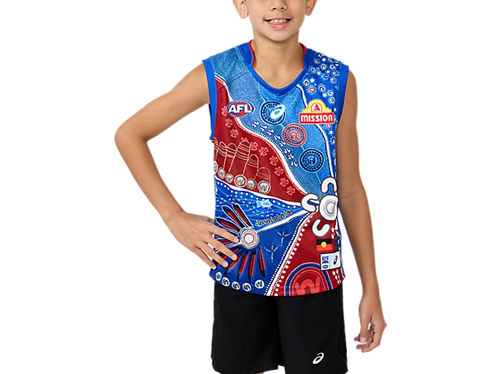 Western Bulldogs 2025 Kids First Nations Guernsey