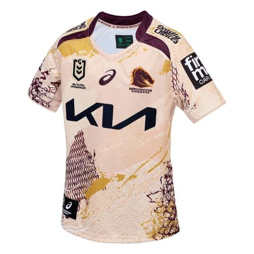 Brisbane Broncos 2025 Kids Indigenous Jersey